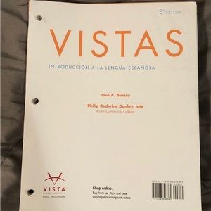 Vistas Spanish Textbook
